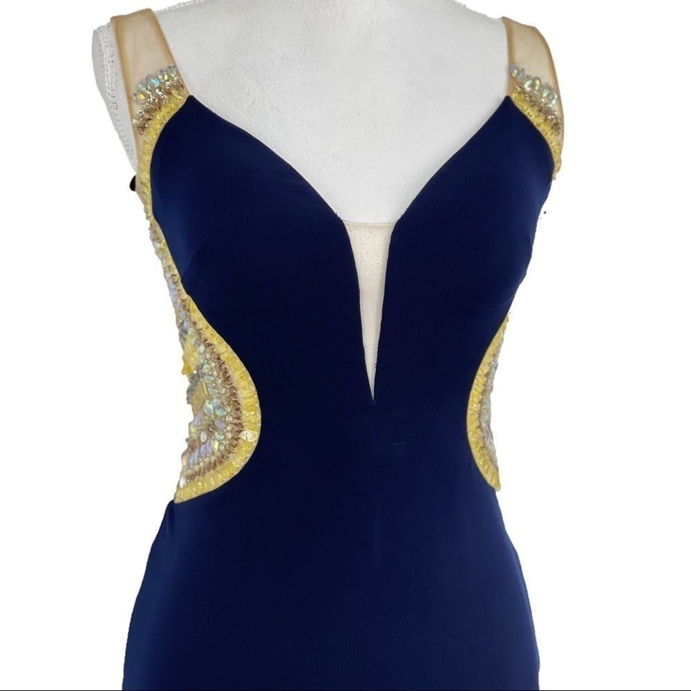 Terani Couture Designer Dress – Size 0 - Picture 2 of 11